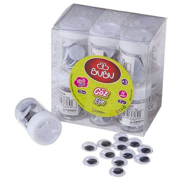 Bu-Bu 15 mm 8 gr Siyah Göz