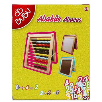 Bu-Bu Ahşap Yazı Tahtalı Abaküs