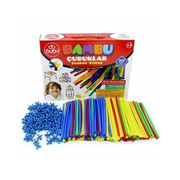 Bu-Bu BC0001 Bambu 300 Parça Çubuklar