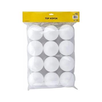 Bu-Bu KP0002 3 cm 12'li Strafor Köpük Top