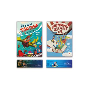 Bu Kadar Tantana Yeter + Dinozorumun Saklandığı Yer - 1. Sınıf Kitapları - Mert Arık