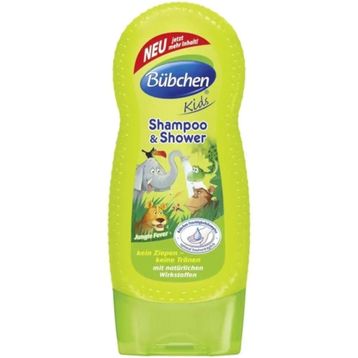 Bübchen Jungle Fever Tropik Orman 230 ml Şampuan ve Duş Jeli