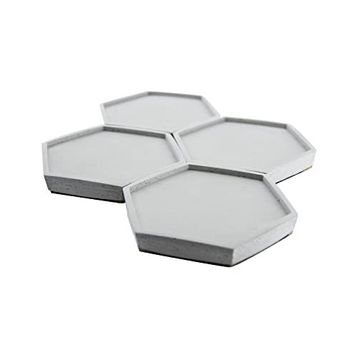 Bubigo Beton 4’lü Bardak Altlığı