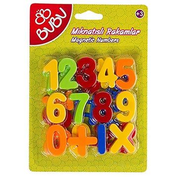 Bubu 00083 25 Parça Mıknatıslı Rakam