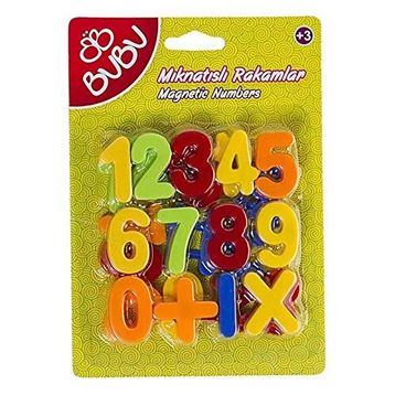 Bubu 00083 25 Parça Mıknatıslı Rakam