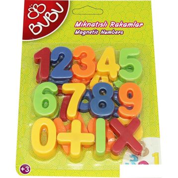 Bubu 00083 25 Parça Mıknatıslı Rakam