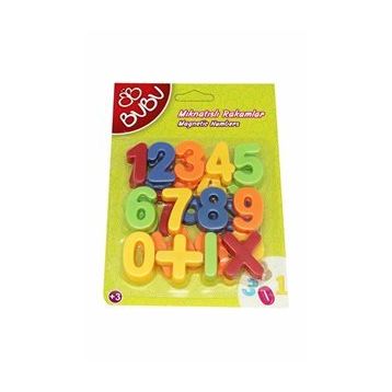 Bubu 00083 25 Parça Mıknatıslı Rakam