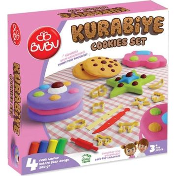 Bubu 0016 15 Parça Oyun Hamuru Kurabiye Seti