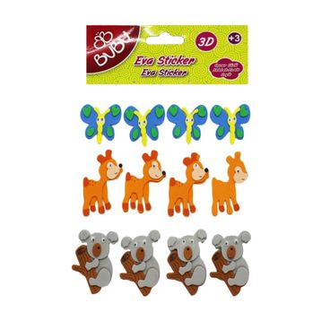 Bubu 3D Eva Sticker