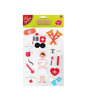 Bubu 3D Eva Sticker