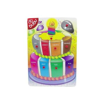 Bubu Ahşap BJ 53AP0055 Renkler Puzzle