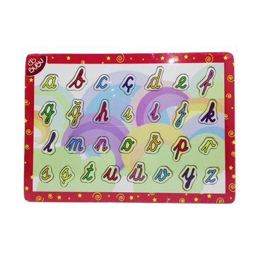 Bubu Ahşap BJ 53AP0066 El Yazısı Harfleri Puzzle