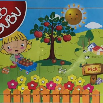 Bubu Çiftlik 15 Parça Puzzle