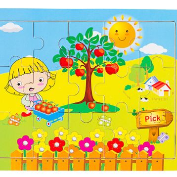 Bubu Çiftlik 15 Parça Puzzle