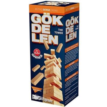 Bubu Gökdelen Ahşap Denge Oyunu