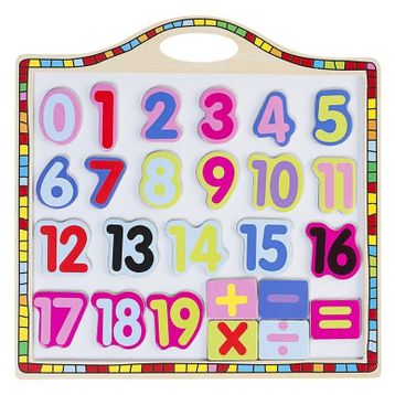 Bubu Manyetik Rakam Ahşap Puzzle