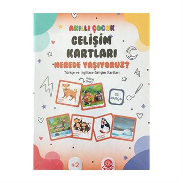 Bubu Nerede Yaşıyoruz? Akıllı Çocuk Gelişim Kartları