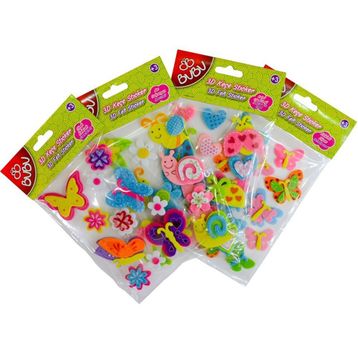 Bubu STS009 3D Sticker Keçe