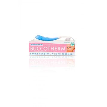 Buccotherm 0-2 Yaş Organik Sertifikalı 50 ml Diş Macunu + Mavi Diş Fırçası