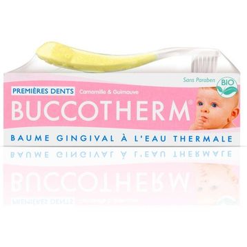 Buccotherm 0-2 Yaş Organik Sertifikalı 50 ml Diş Macunu + Sarı Diş Fırçası