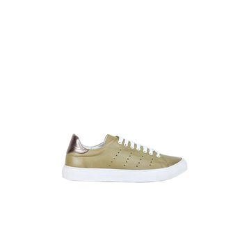 Bueno Shoes 01mq10706 Haki Deri Erkek Spor Ayakkabı