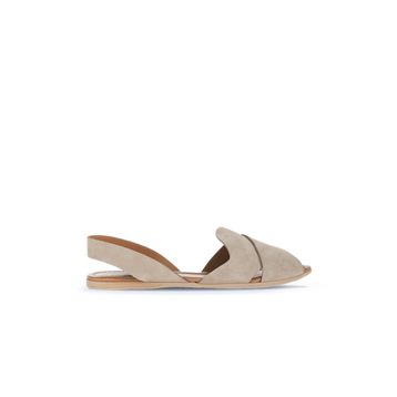 Bueno Shoes 01WA5805 Kum Alf Süet Kadın Düz Sandalet