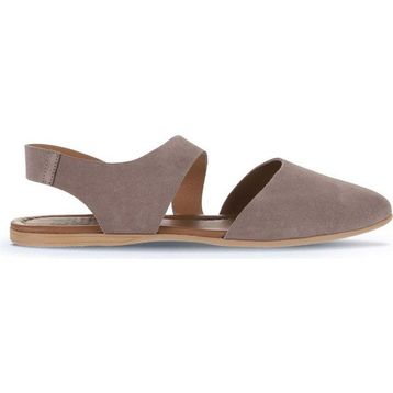 Bueno Shoes 01WA5806 Gri Koyu Alf Süet Kadın Düz Sandalet