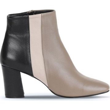 Bueno Shoes 01WD1001 Gri Multi Deri Kadın Topuklu Bot