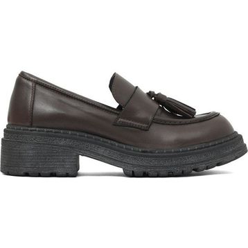 Bueno Shoes 01WD2109 Kahverengi Deri Kadın Klasik Ayakkabı