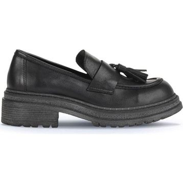 Bueno Shoes 01WD2109 Siyah Deri Kadın Klasik Ayakkabı