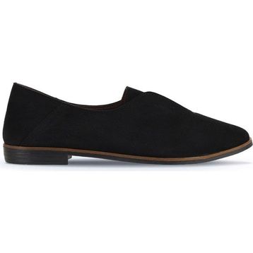 Bueno Shoes 01WD3506 Siyah Nubuk Kadın Günlük Ayakkabı