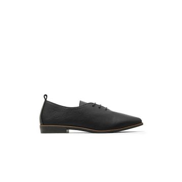 Bueno Shoes 01WD3706 Siyah Deri Kadın Günlük Ayakkabı