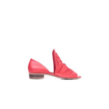 Bueno Shoes 01WN5111 Kırmızı Deri Kadın Sandalet