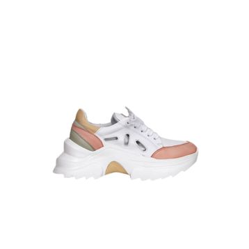 Bueno Shoes 01WQ10100 Turuncu Deri Kadın Spor Ayakkabı
