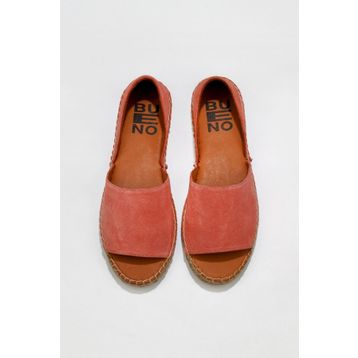 Bueno Shoes 01WQ2413 Pudra Açık Süet Kadın Espadril Ayakkabı