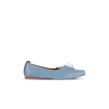 Bueno Shoes 01WR3114 Mavi Deri Kadın Günlük Ayakkabı