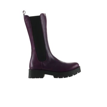 Bueno Shoes 01WT2517 Mor Deri Kadın Bot