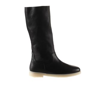 Bueno Shoes 01WT3306 Siyah Deri Kadın Çizme