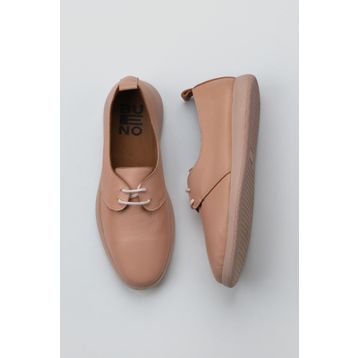 Bueno Shoes 01WY1509 Pudra Açık Deri Kadın Klasik Ayakkabı
