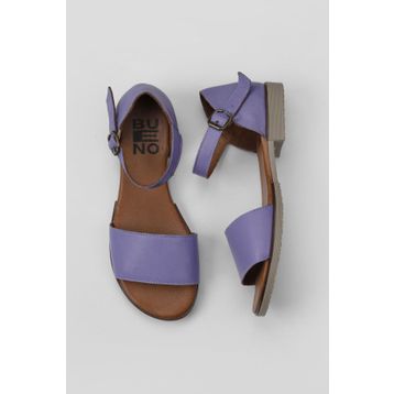 Bueno Shoes 01WY2502 Lila Deri Kadın Sandalet