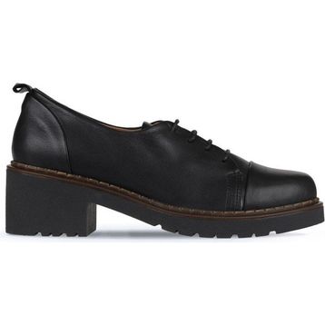 Bueno Shoes 01WZ4403 Siyah Deri Kadın Topuklu Ayakkabı