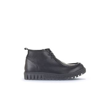 Bueno Shoes 01WZ5206 Siyah Deri Kadın Düz Bot