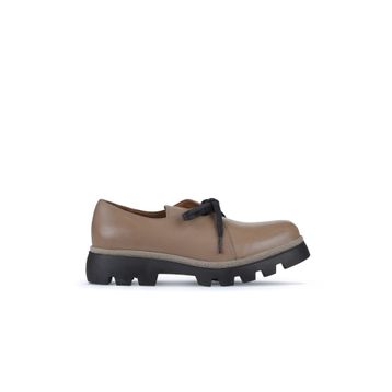 Bueno Shoes 01WZ6502 Gri Deri Kadın Klasik Ayakkabı