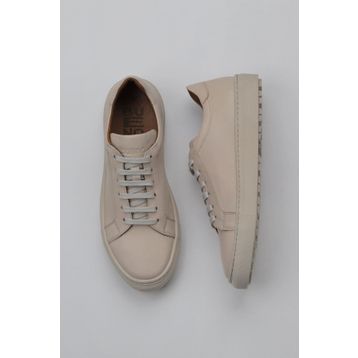 Bueno Shoes 01WZ7701 Krem Deri Kadın Günlük Ayakkabı