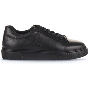 Bueno Shoes 07MA26393223 Siyah Flotter-Atlas Deri Erkek Günlük Ayakkabı