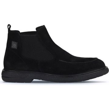 Bueno Shoes 07MB24034678 Siyah Süet Erkek Bot