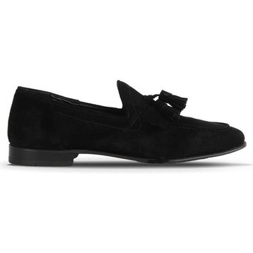 Bueno Shoes 10MA229556 Siyah Süet Erkek Günlük Ayakkabı