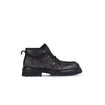 Bueno Shoes 10MB22253 Gri Süet Erkek Bot