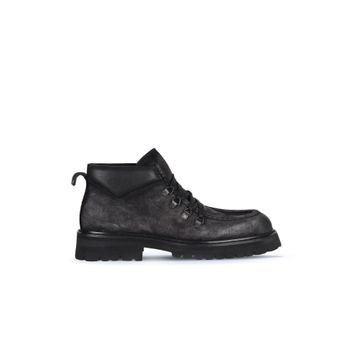 Bueno Shoes 10MB22253 Gri Süet Erkek Bot