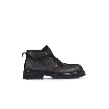 Bueno Shoes 10MB22253 Gri Süet Erkek Bot